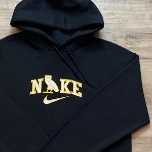 Mens Embroidered Drake OVO Hoodie Medium